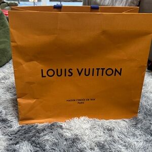 Louis Vuitton Orange Garment Bag